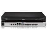 Dell DAV2108 8-port analog, upgradeable to digital KVM switch with 1 local user 1  power supply