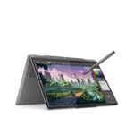 Lenovo Yoga 7 2-in-1 14AHP9, AMD Ryzen 7 8840HS, 16GB DDR5, 1TB SSD, Integrated AMD Radeon 780M Graphics, 14″ WUXGA OLED 400nits Touch, KYB Backlit Arabic English, Lenovo Digital Pen, Win11 Home, 1Yr – 83DK0080AX