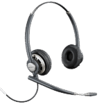 Poly EncorePro 720D Digital Binaural Headset with Quick Disconnect | Noise-Canceling Mic | Wideband Audio | SoundGuard Protection | TAA Compliant | 783N4AA