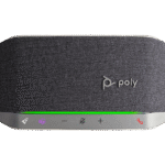 Poly Sync 20 Microsoft Teams Certified USB-A Speakerphone | 3-Mic Array | Full-Duplex | Bluetooth + USB | 20-Hour Battery | Smartphone Charging | SKU 772C8AA