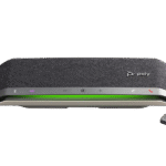 Poly Sync 40+ Microsoft Teams Certified USB-A/USB-C Speakerphone + BT700 Adapter | Bluetooth | 3-Mic Array | Full-Duplex | 30-Hour Battery | SKU 77P36AA