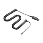 Poly U10P Short End Cable | Wired Headset Adapter | Direct Connect Solution | Contact Center Accessory | SKU 784Q5AA