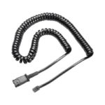 Poly U10P-S19 Cable | Flexible Wired Connectivity | Genuine Replacement Part | Headset Accessory | SKU 784S2AA